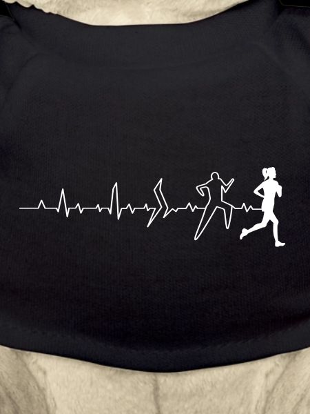 "Pulse rate running"