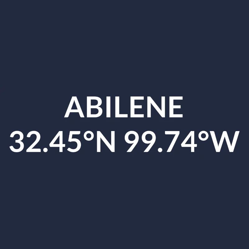 Abilene, Texas, États-Unis Coordonnées