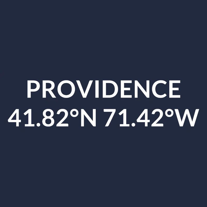 Providence, Rhode Island, USA Coordinates