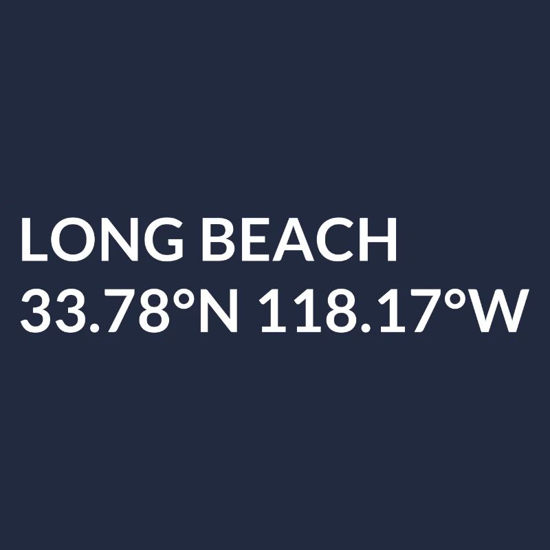 Long Beach, California, USA Coordinates