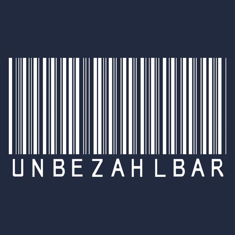 Code-barres PRICELESS blanc