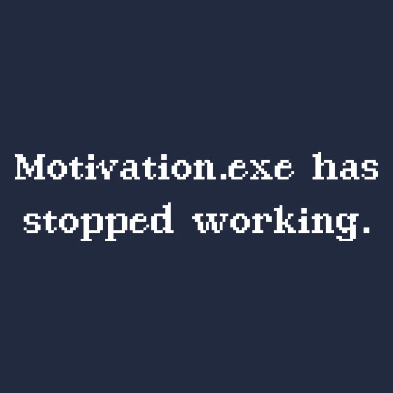 Motivation.exe a cessé de fonctionner