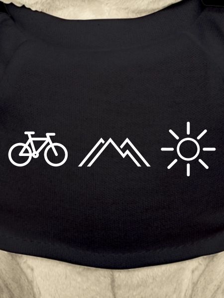 Fahrrad Berge Sonne