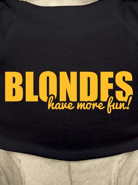 Blondes have more fun!