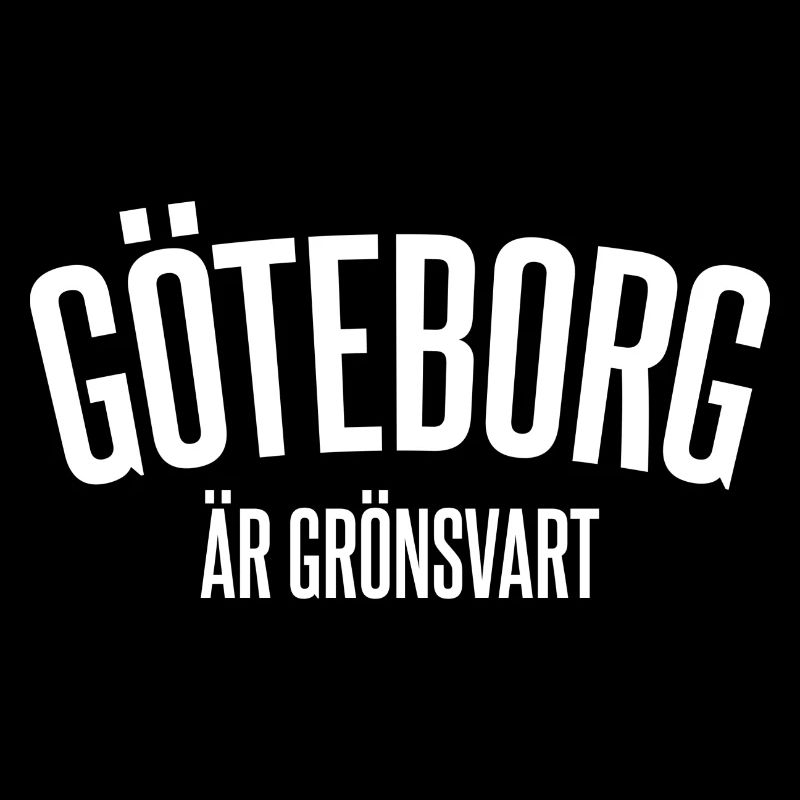 Göteborg est noir verdâtre