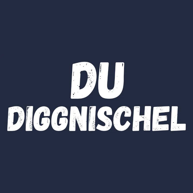 Du Dickkopf auf sächsisch
