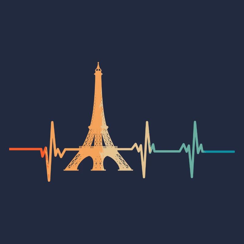 Eiffel Tower heartbeat