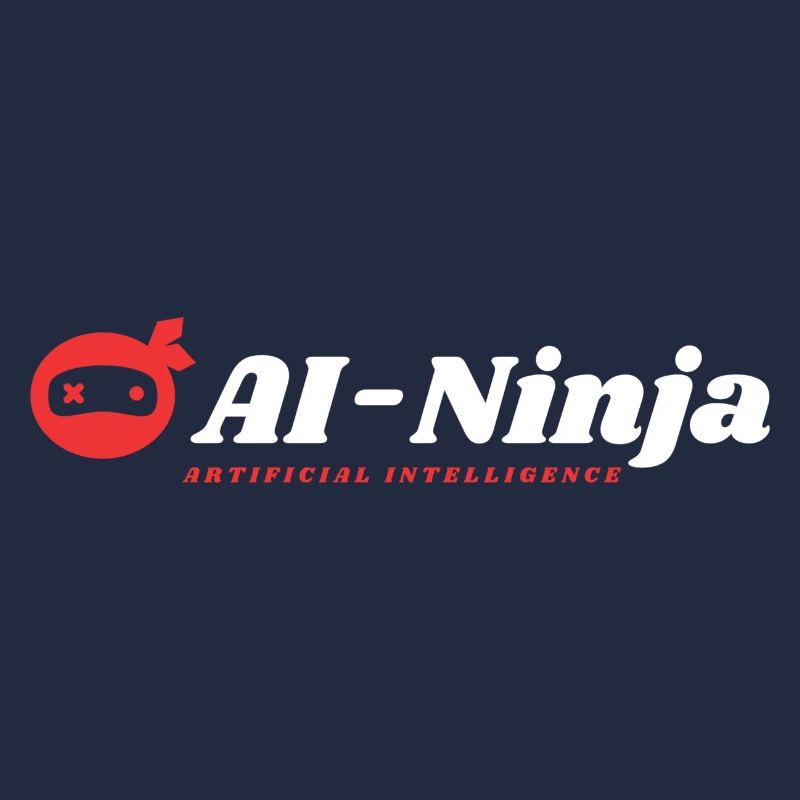 Futuristic AI ninja design