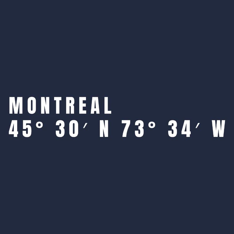 Montréal, Canada Coordonnées