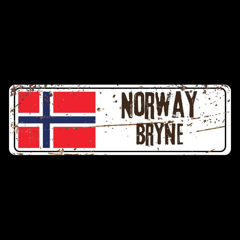 Bryne Norwegen Flagge