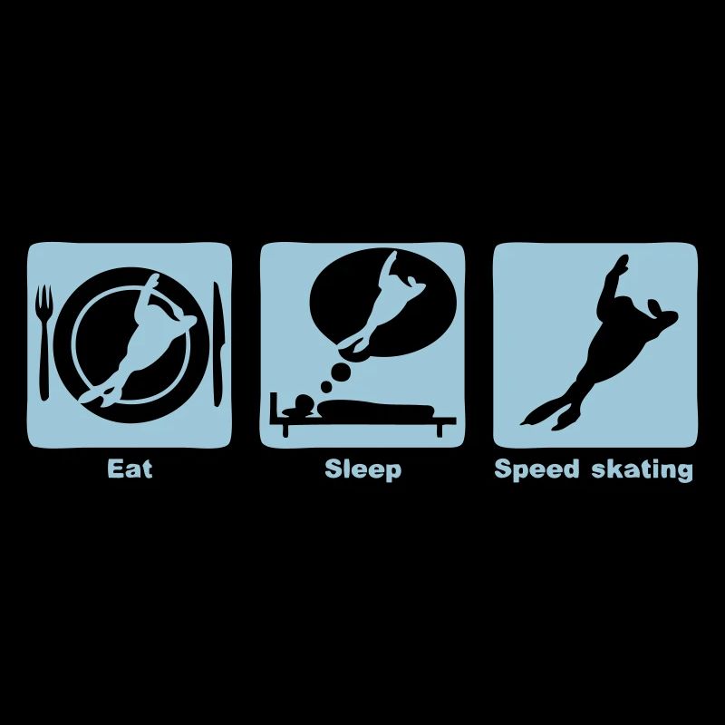 speed skating eat sleep play