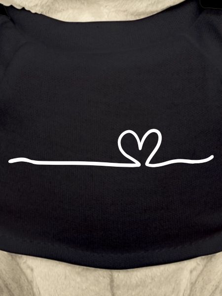 Heart Line White