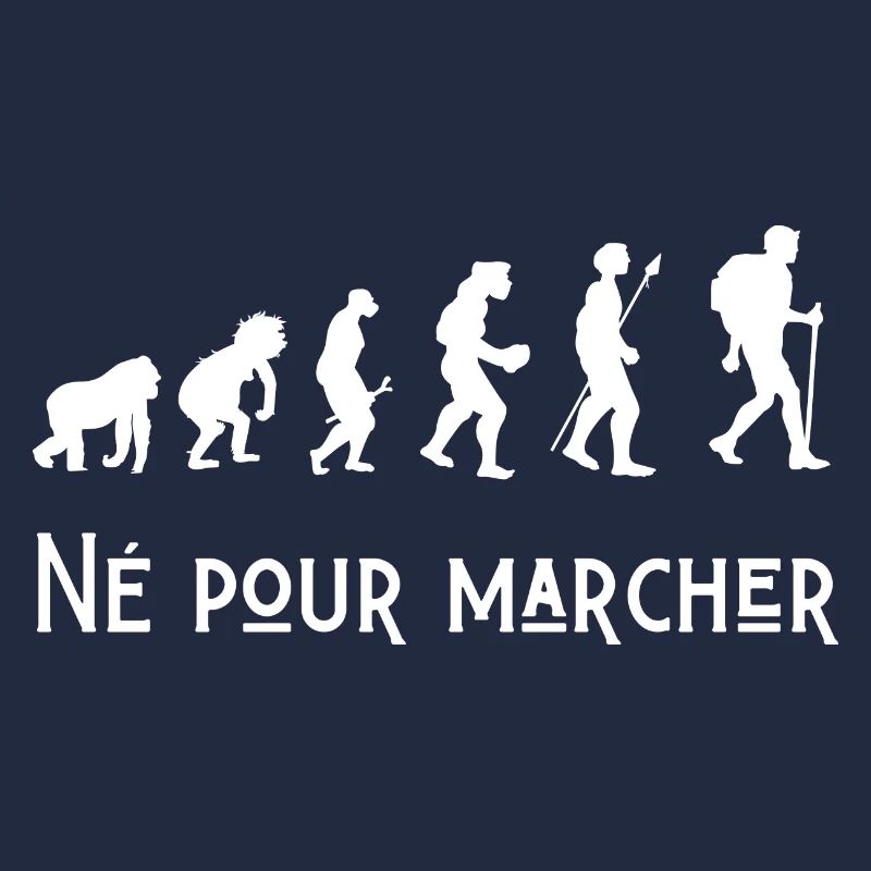 né pour marcher évolution