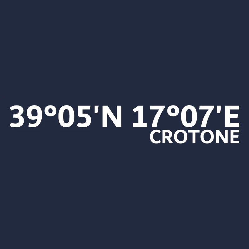 Coordonnées Crotone