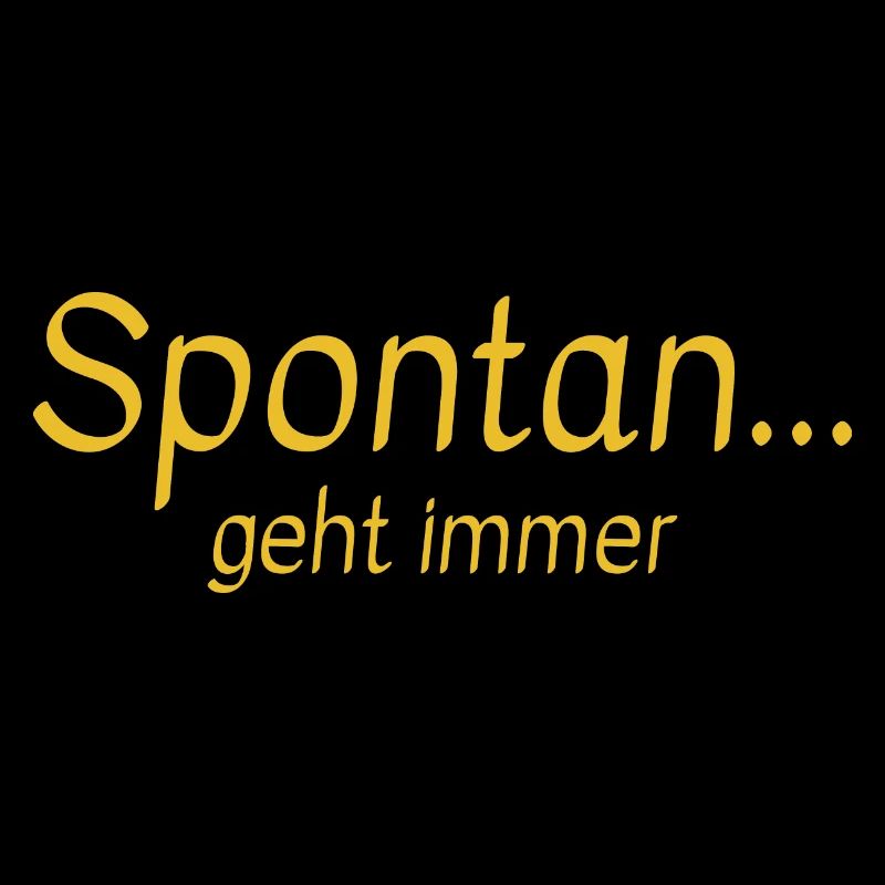 spontan geht immer Geschenk