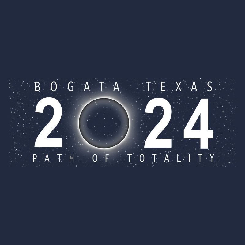 Eclipse de Soleil Bogata Texas 8 avril 2024