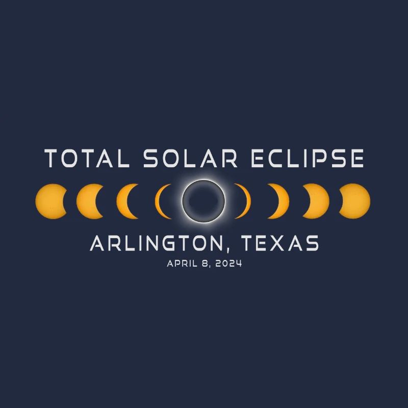 Arlington Texas Solar Eclipse 2024 April 8