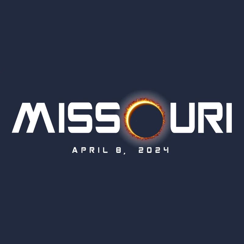 Missouri 2024 Eclipse Souvenir April 8