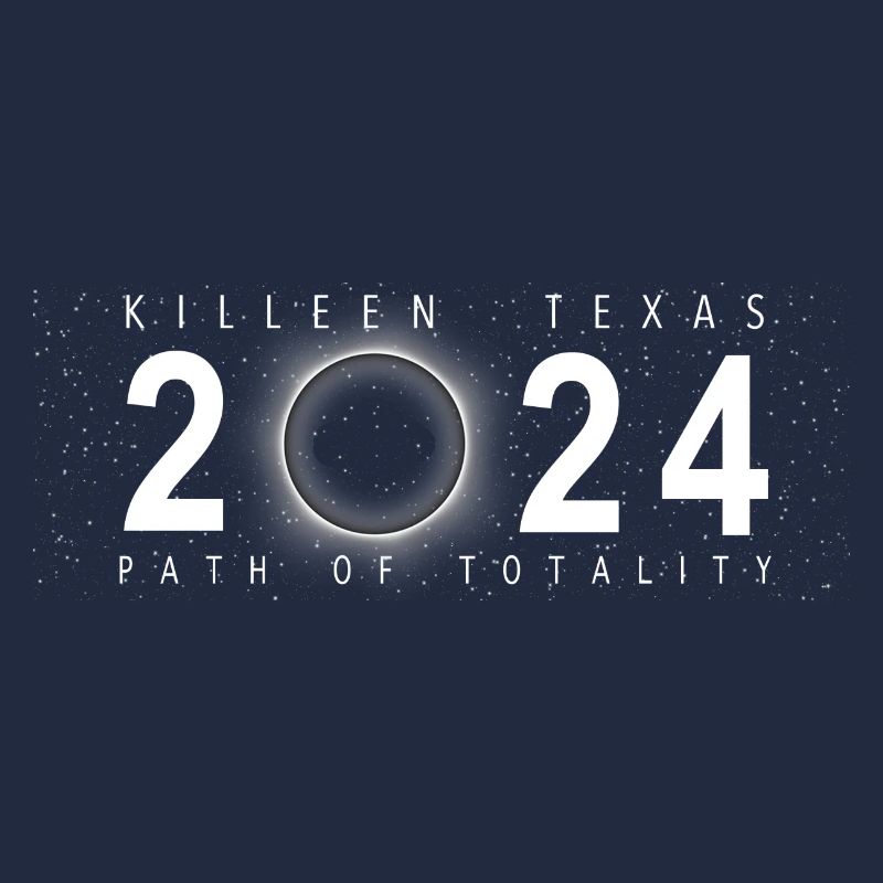 Eclipse totale de Soleil Killeen Texas 8 avril 2024