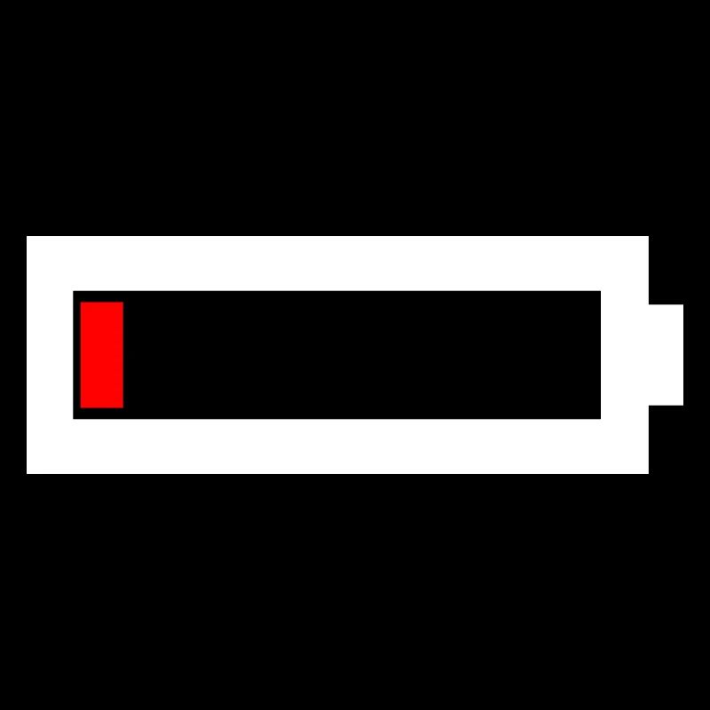 Batterie vide