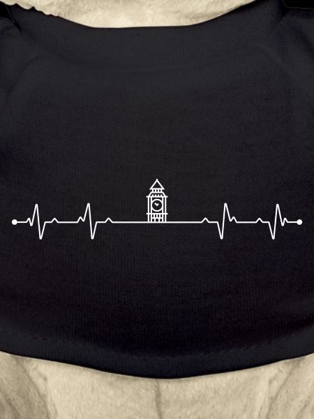 Clocktower Heartbeat Skyline