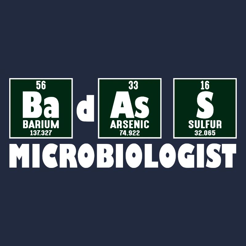 Drôle de microbiologiste badass de l’élément principal