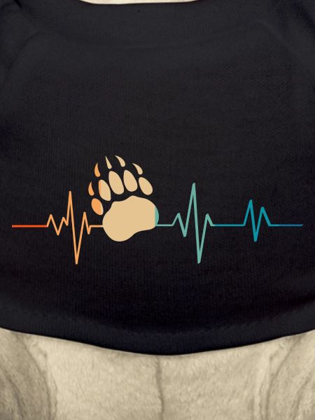 Heartbeat Retro Paws Bear