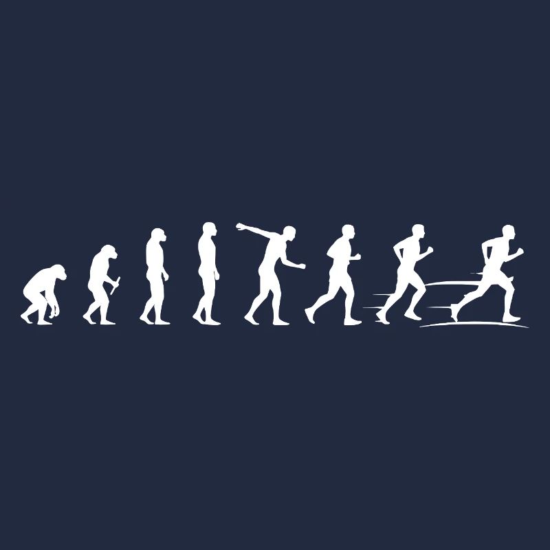 Évolution du mouvement - Marathon des coureurs