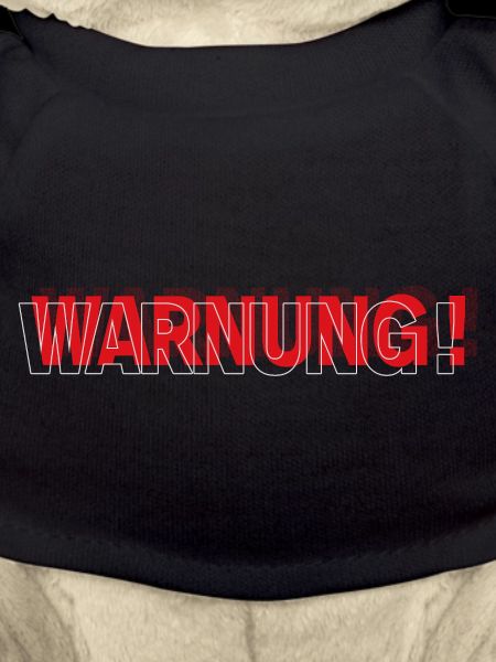 Warning - Modernes Statement Design