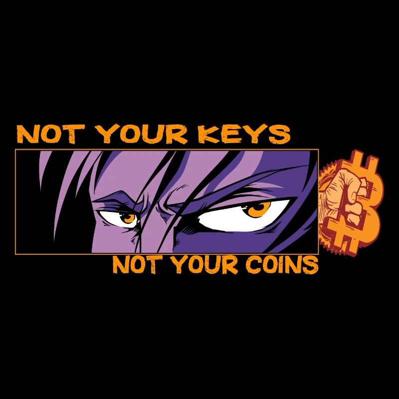 Bitcoin, pas vos clés, pas vos pièces