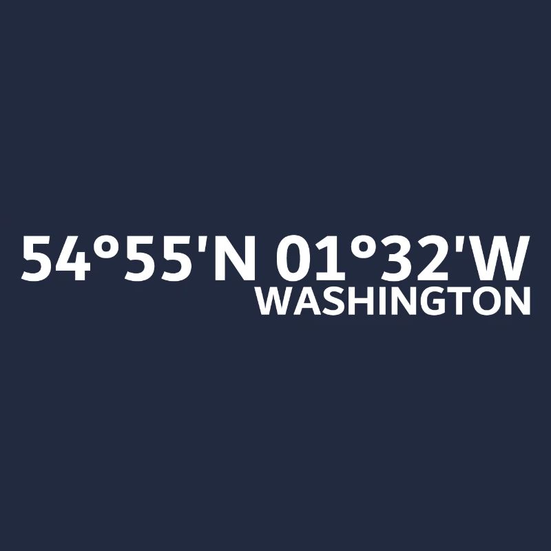 Coordonnées de Washington