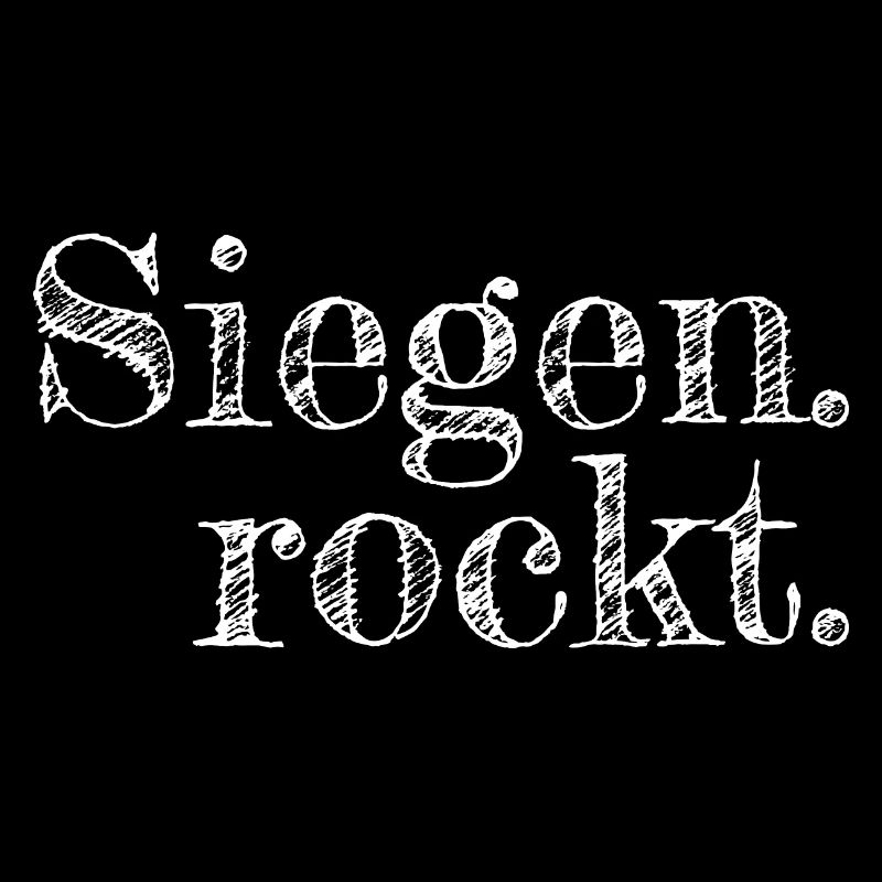 Siegen rockt - Textdesign mit Stadtnamen