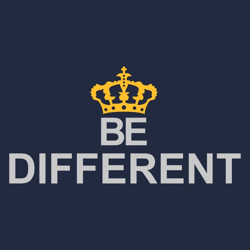 Soyez différent Logo Design