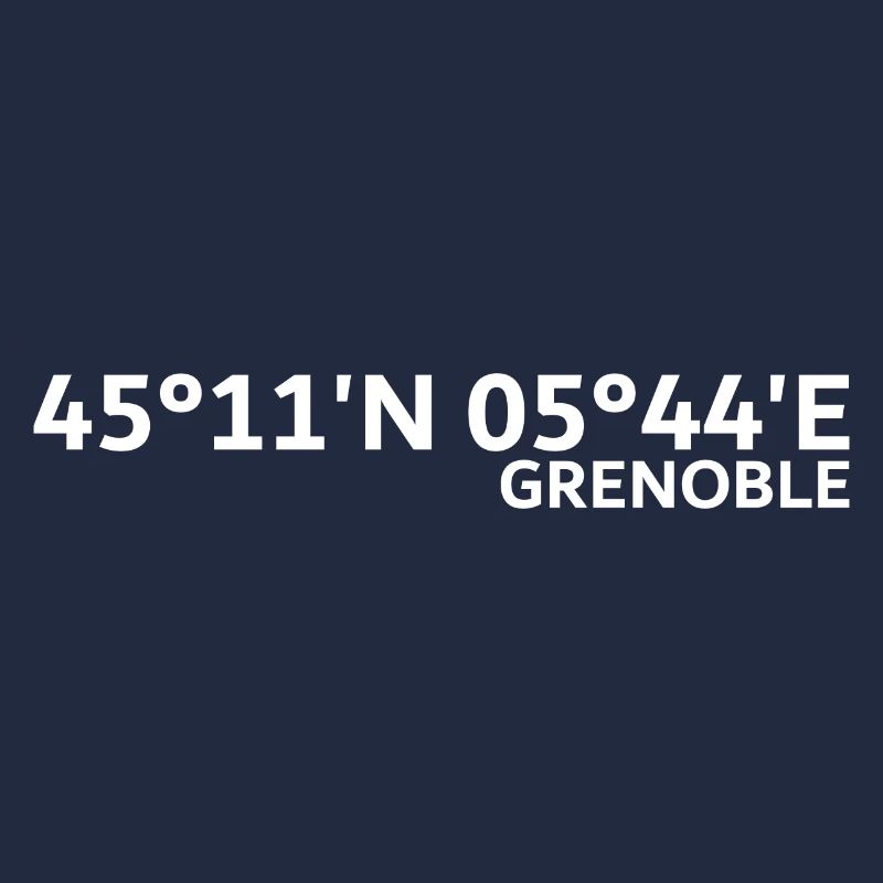 Coordonnées de Grenoble