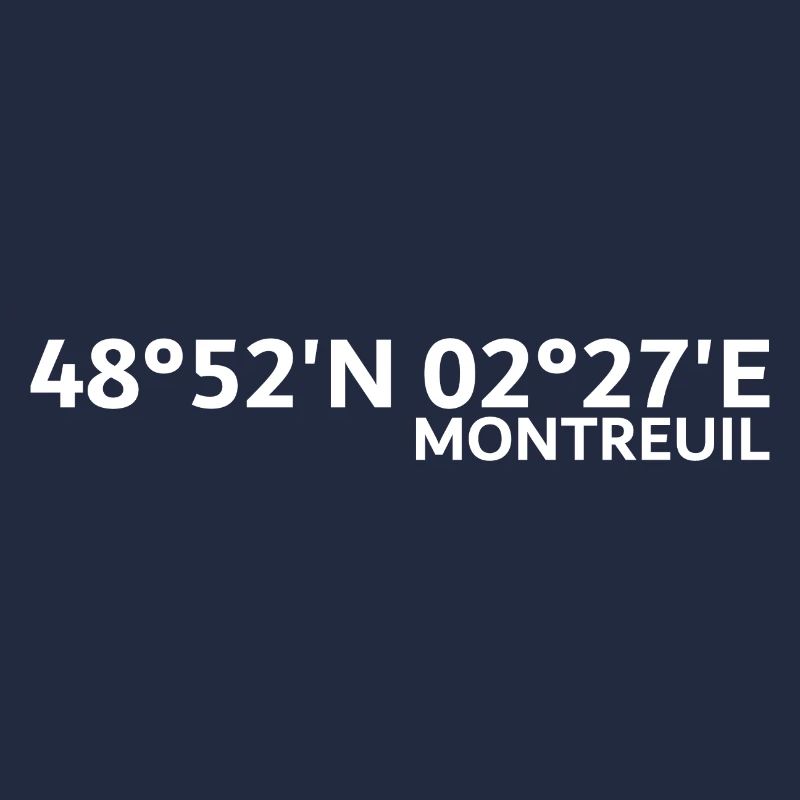 Coordonnées de Montreuil