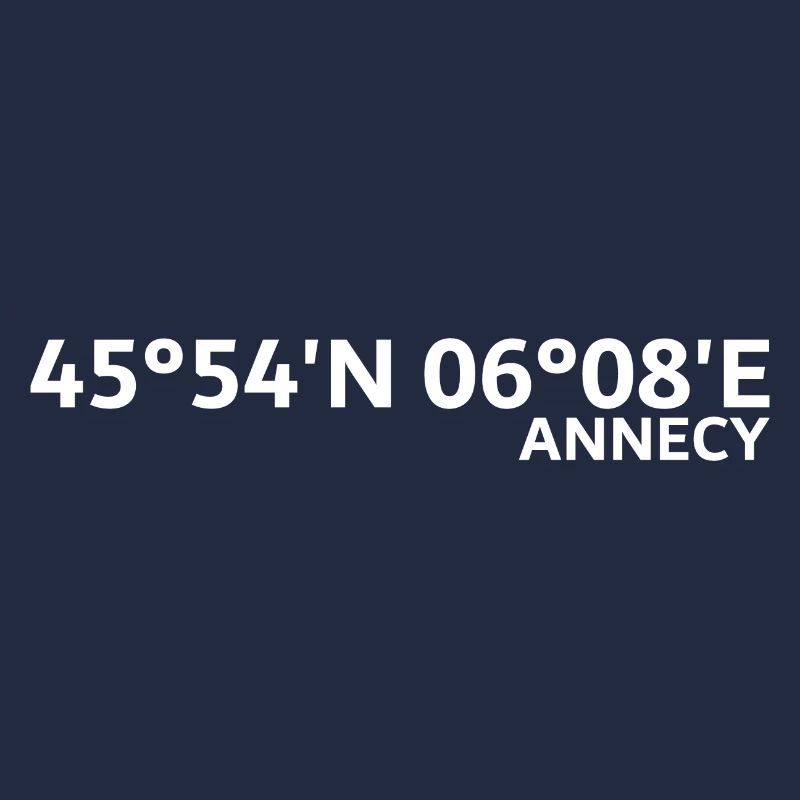 Coordonnées d’Annecy