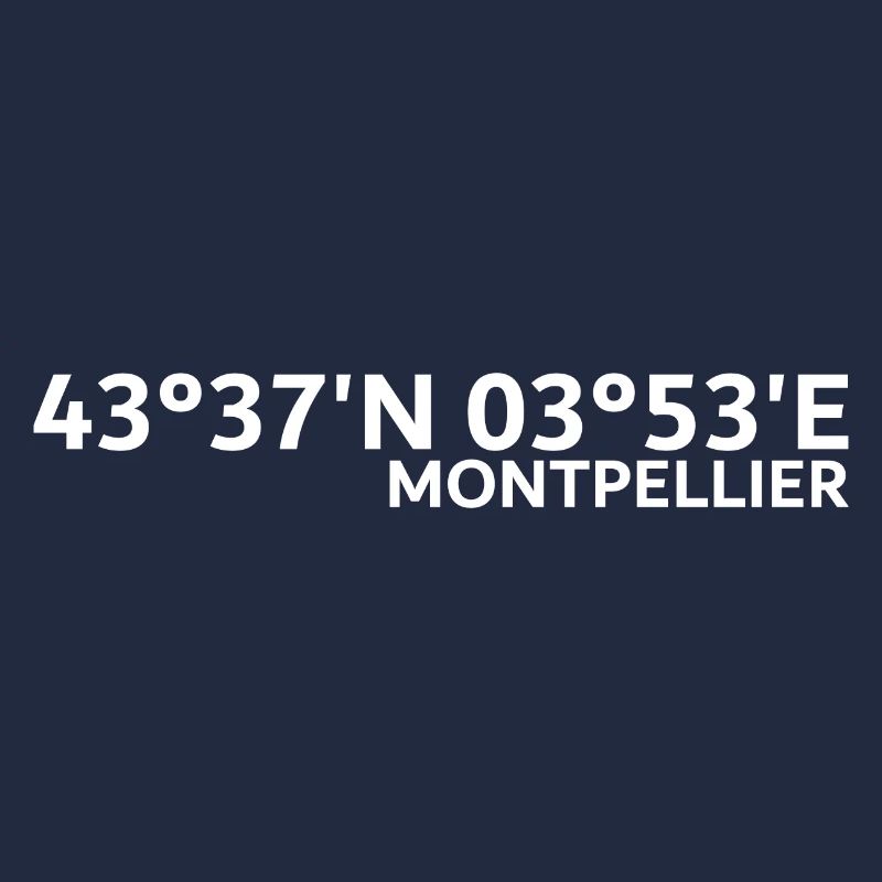 Montpellier Coordinates