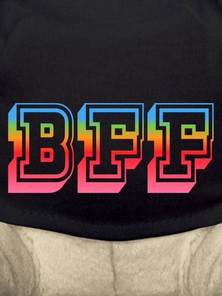 BFF Tshirt rainbowstar