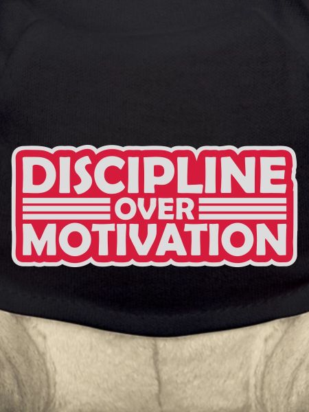 discipline over motivation quote