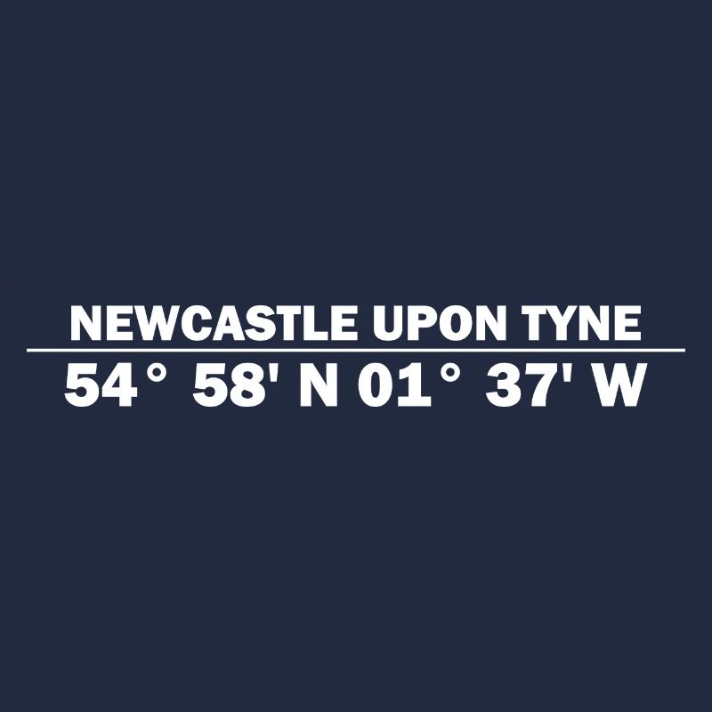 Coordonnées de Newcastle upon Tyne