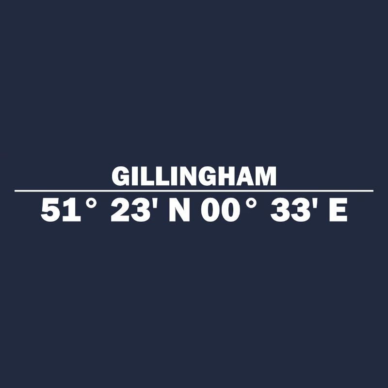 Coordonnées de Gillingham