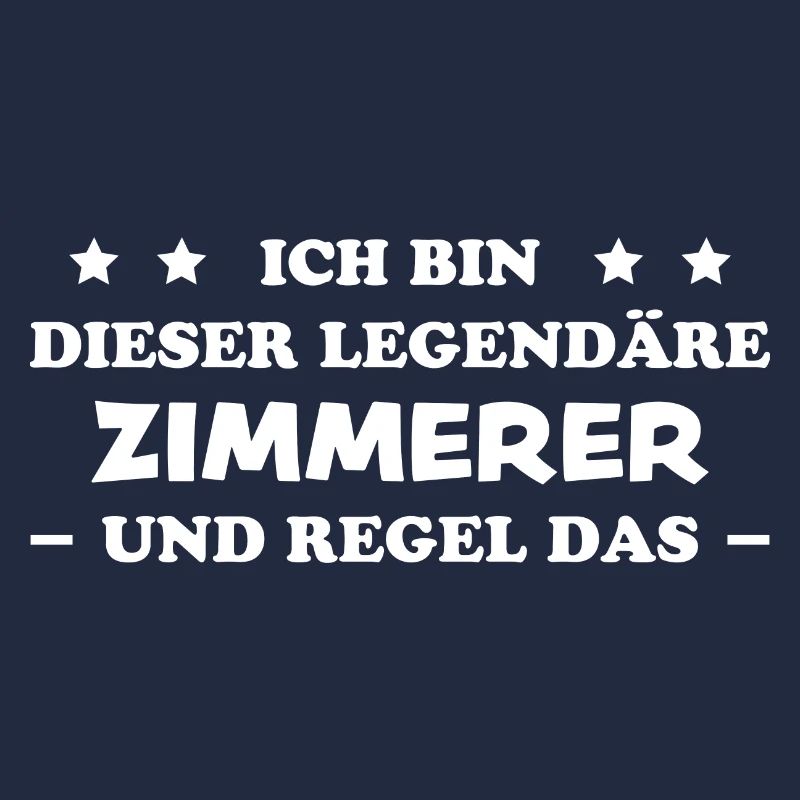 Zimmerer Lustiger Spruch Fun Zimmermann Geschenk