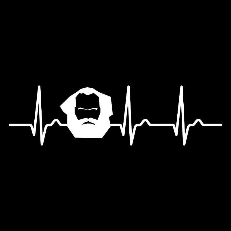 ECG Curve - Heart Curve - Karl Marx