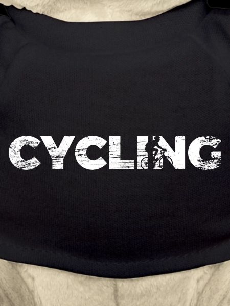Funny cyclist