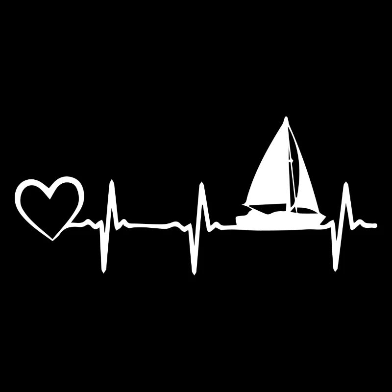 Segelboot Heartbeat Segelboot Segelboot