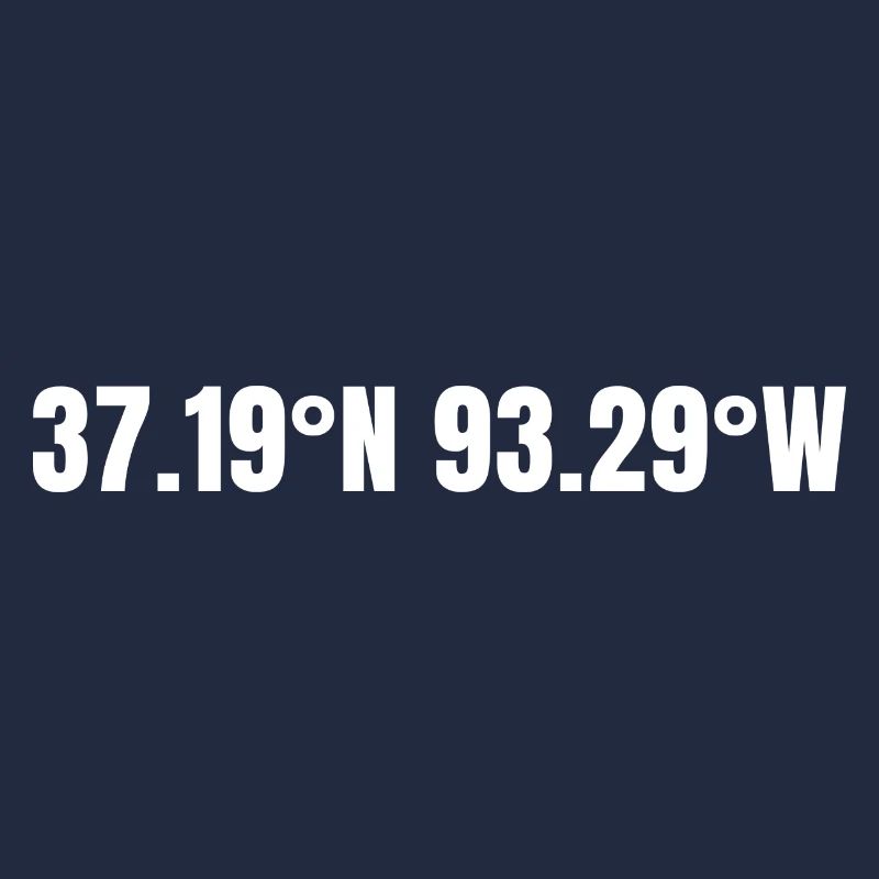 Springfield, Missouri, USA Coordinates
