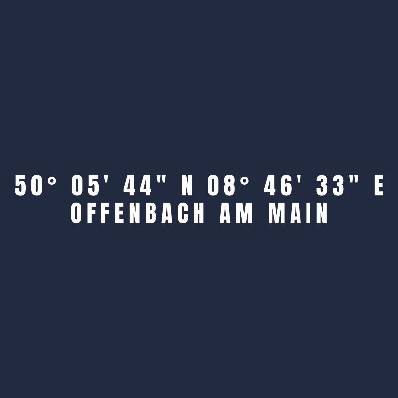 Offenbach am Main Hesse Coordinates