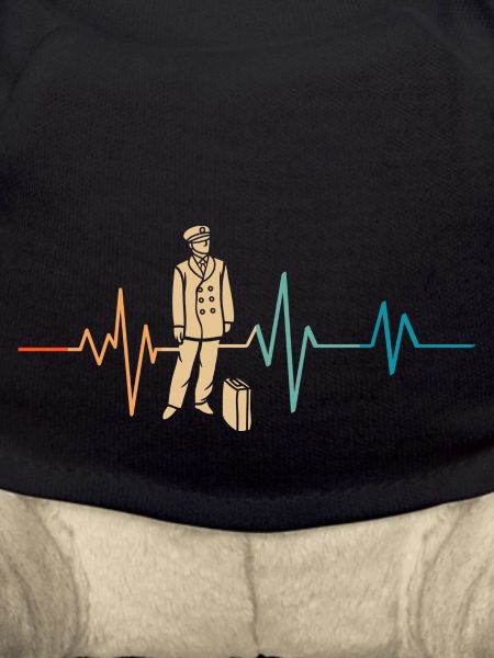 Heartbeat Retro Train Driver