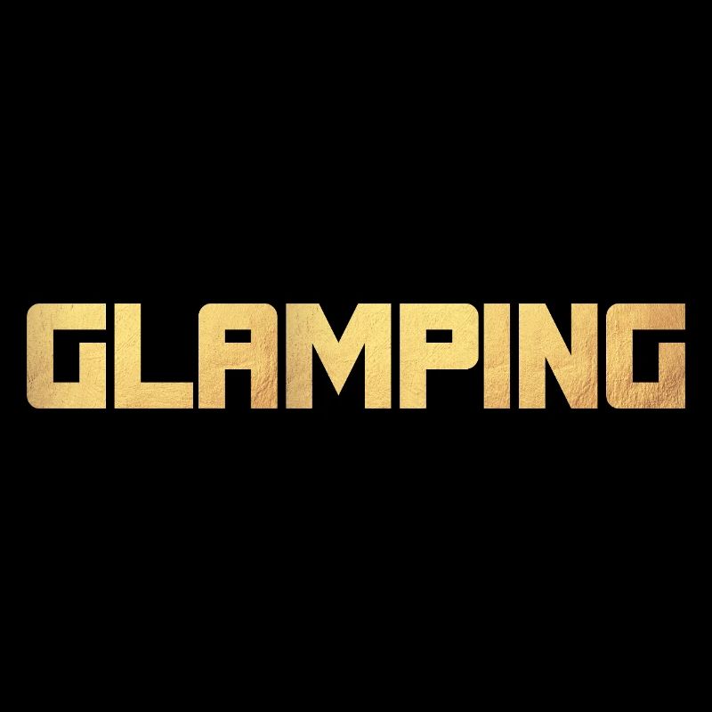 Glamping Gold Luxury Camping Camper Holiday Exclusive