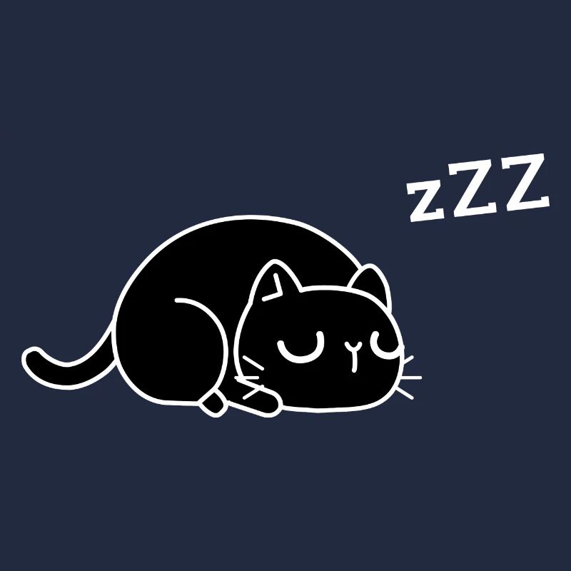 chat fatigué